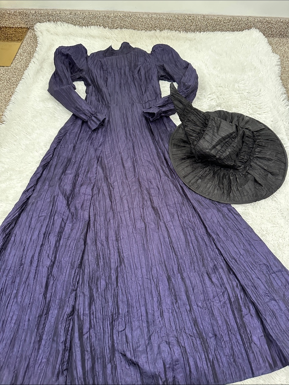 โค๏ธ Wicked Elphaba Witch Halloween Costume with Hat